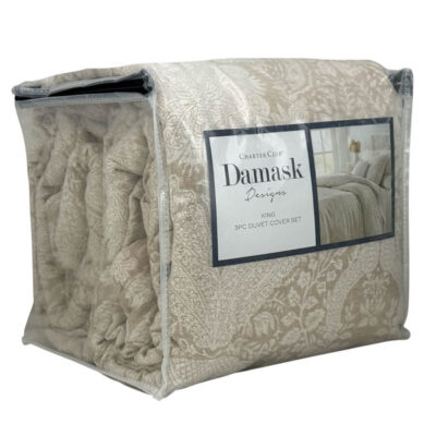 Charter Club Damask Designs Chenille Jacquard King Duvet Set 5