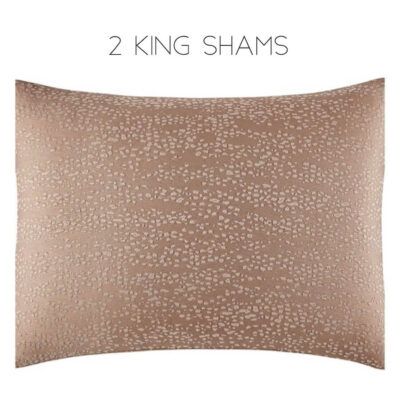 Hudson Park Allegatore King Sham Rust