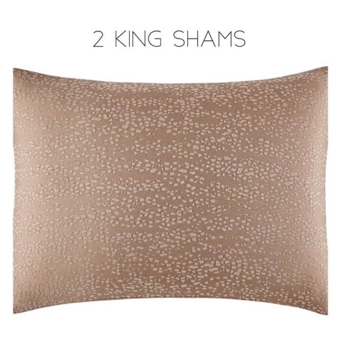 Hudson Park Allegatore King Sham Rust
