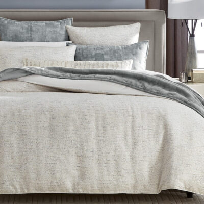 Hudson Park Tweed Texture Bedding