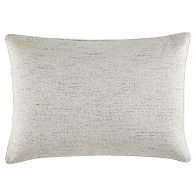 Hudson Park Tweed Texture Standard Sham Stone