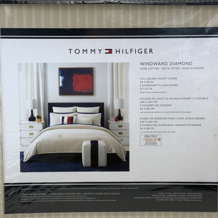 Tommy Hilfiger Windward Diamond Full-Queen Duvet Set 2