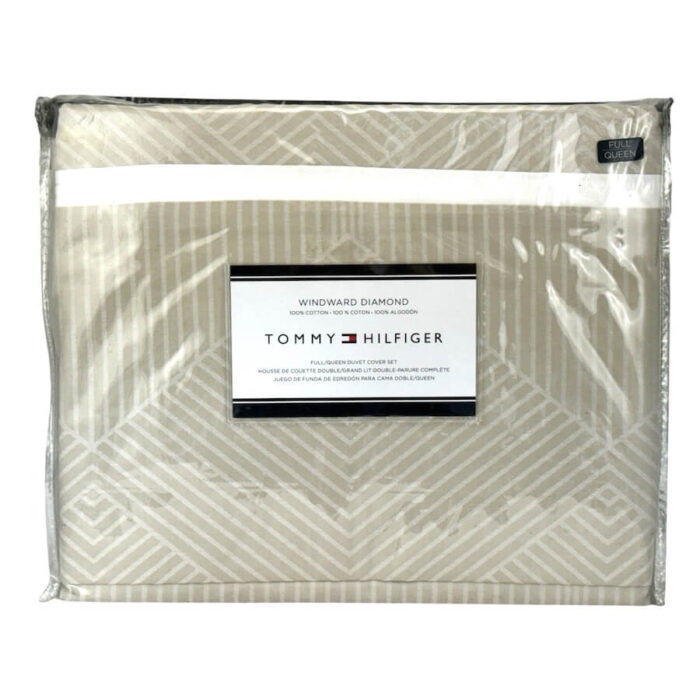 Tommy Hilfiger Windward Diamond Full-Queen Duvet Set