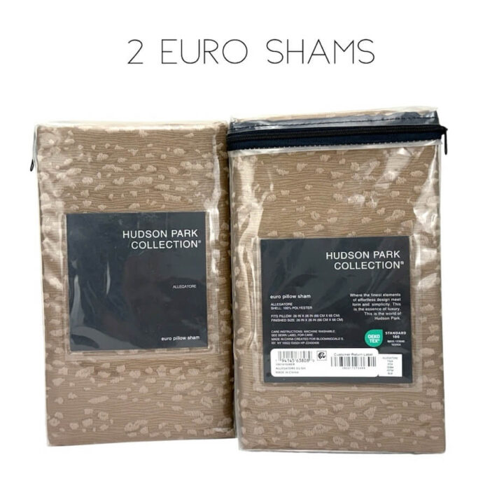 Hudson Park Allegatore Euro Sham Set 2