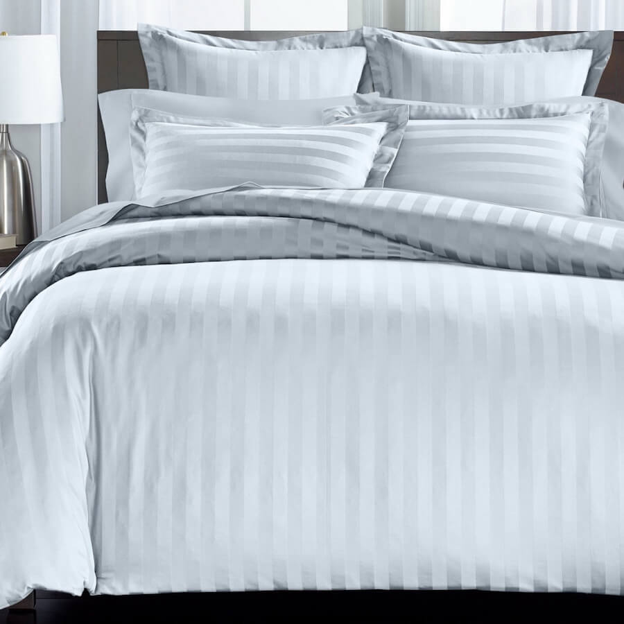 Charter Club Damask Stripe Duvet Set Vapo