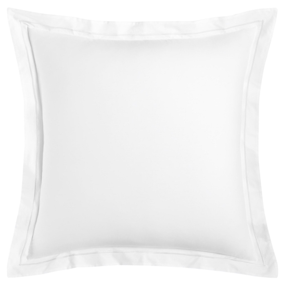 Hotel Collection Italian Percale Euro Sham Set White