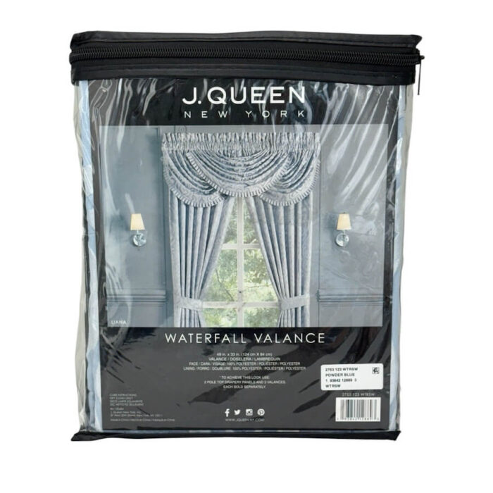 J Queen New York Malita Window Waterfall Valance 4