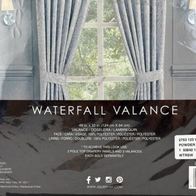 J Queen New York Malita Window Waterfall Valance 5