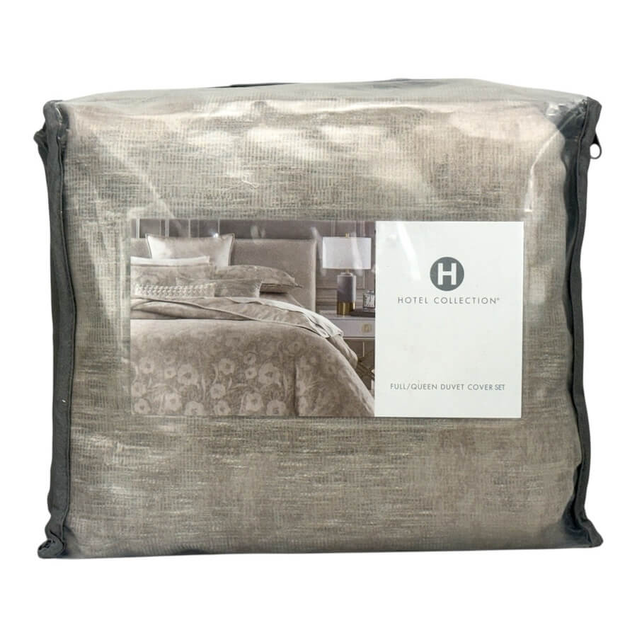 Hotel Collection Shadow Floral Full-Queen Duvet Set Blush Hotel Collection Shadow Floral Full/Queen Duvet Set Blush