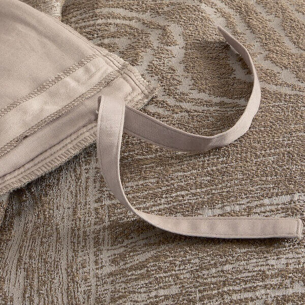 Hudson Park Textured Inlay Duvet Cover Truffle Brown 4 Hudson Park Textured Inlay King Duvet Cover Truffle Brown 4