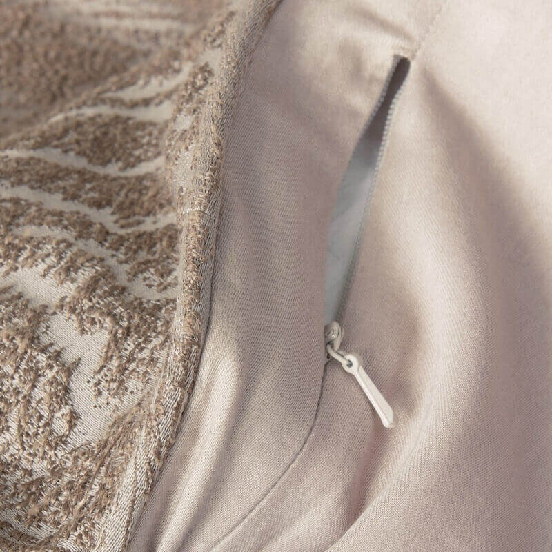 Hudson Park Textured Inlay Duvet Cover Truffle Brown 5 Hudson Park Textured Inlay King Duvet Cover Truffle Brown 5