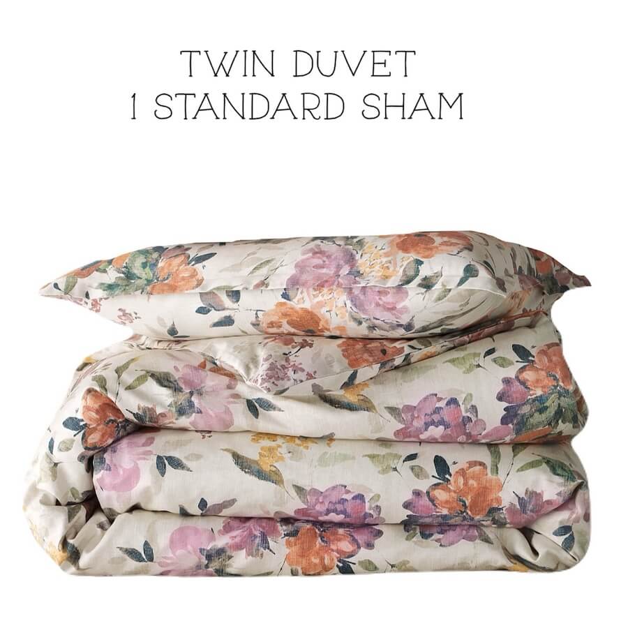 Sky Harper Autumnal Twin Duvet Cover Set Multicolor 1 Sky Harper Autumnal Twin Duvet Cover Set Multicolor 1