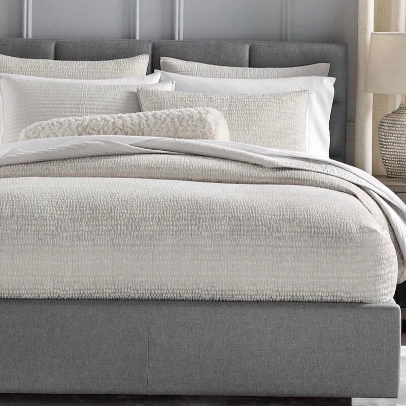 Hudson Park Abstract Speckle Duvet Set